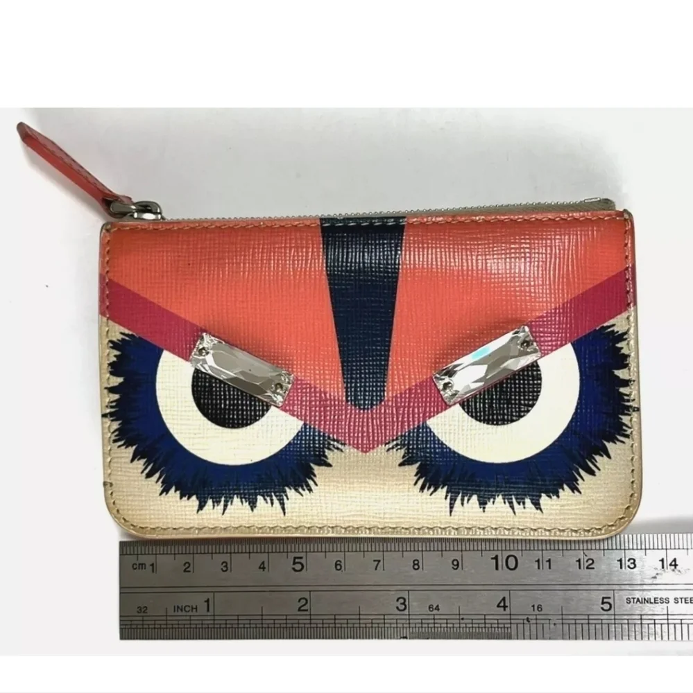 Fendi Monster coin purse key case - Picture 2 of 16
